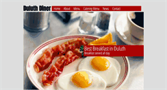 Desktop Screenshot of duluthdiner.com